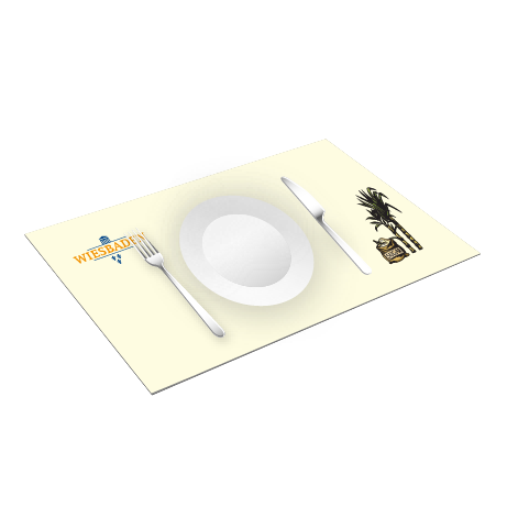 Tischsets aus Zuckerrohrpapier | DIN A3 | einseitig bedruckt