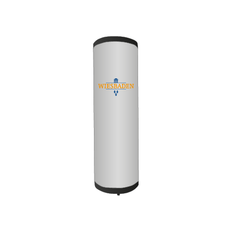 Aufblasbare Werbesäule pneumatisch | D 67 cm x H 300 cm | bedruckt