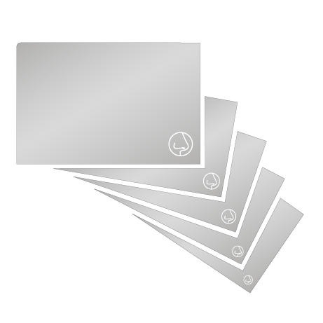 Visitenkarten | partieller UV-Lack beidseitig | einseitig